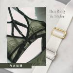 細節決定質感！「金屬電鍍釦環」內衣和泳衣的完美小配件