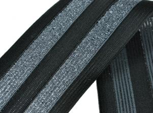 EU406寬版金蔥線條彈性帶STRETCH STRIPE WEBBING TAPE