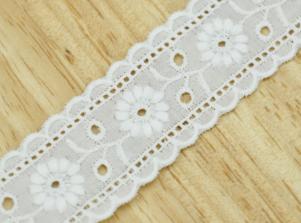 LC001棉布蕾絲COTTON EMBROIDERY-1  LACE