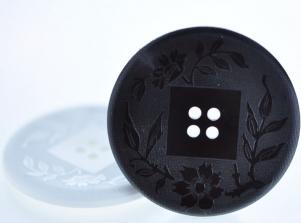 0316古典雕花大鈕釦NYLON BUTTON