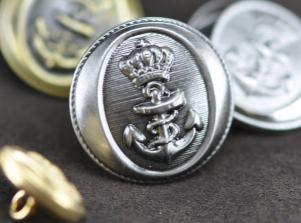 0296海軍徽章金屬鈕BRASS BUTTON 