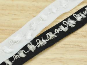 PP165白紗彈性包邊帶FANCY STRETCH BINDING TAPE