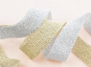 KG005蔥紗針織帶METALLIC KNIT TAPE