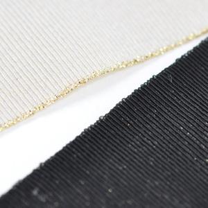 EU443彈性金蔥邊迴紋帶STRETCH METALLIC GROSGRAIN TAPE 