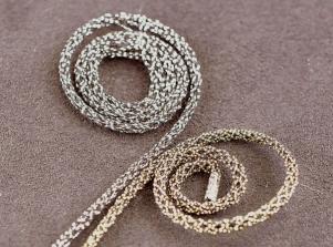 0213金屬編織繩帶METALLIC TRIMMING CORD