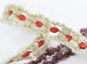 DA457仿毛海織帶FAKE MOHAIR BRAID