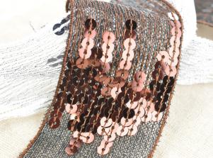 CM089亮片網底帶SEQUIN MESH BRAID