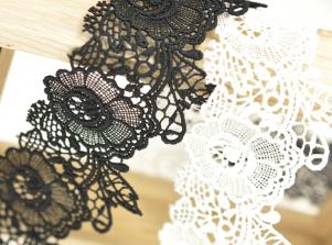 LK005水溶繡花蕾絲CHEMICAL EMBROIDERY LACE