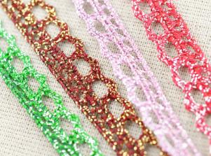 578蔥紗織帶METALLIC TRIMMING BRAID