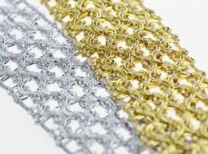 1425蔥紗縷空編織帶METALLIC TRIMMING BRAID