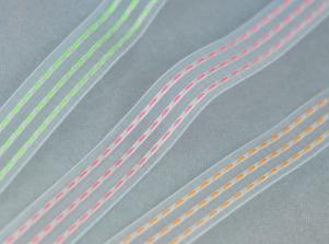 DA549雪紗帶/跳線車紋STITCH ORGANDY RIBBON 