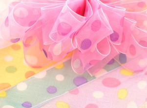 CT582印花雪紗緞帶PRINT ORGANDY RIBBON