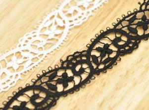 LK001水溶繡花蕾絲CHEMICAL EMBROIDERY LACE
